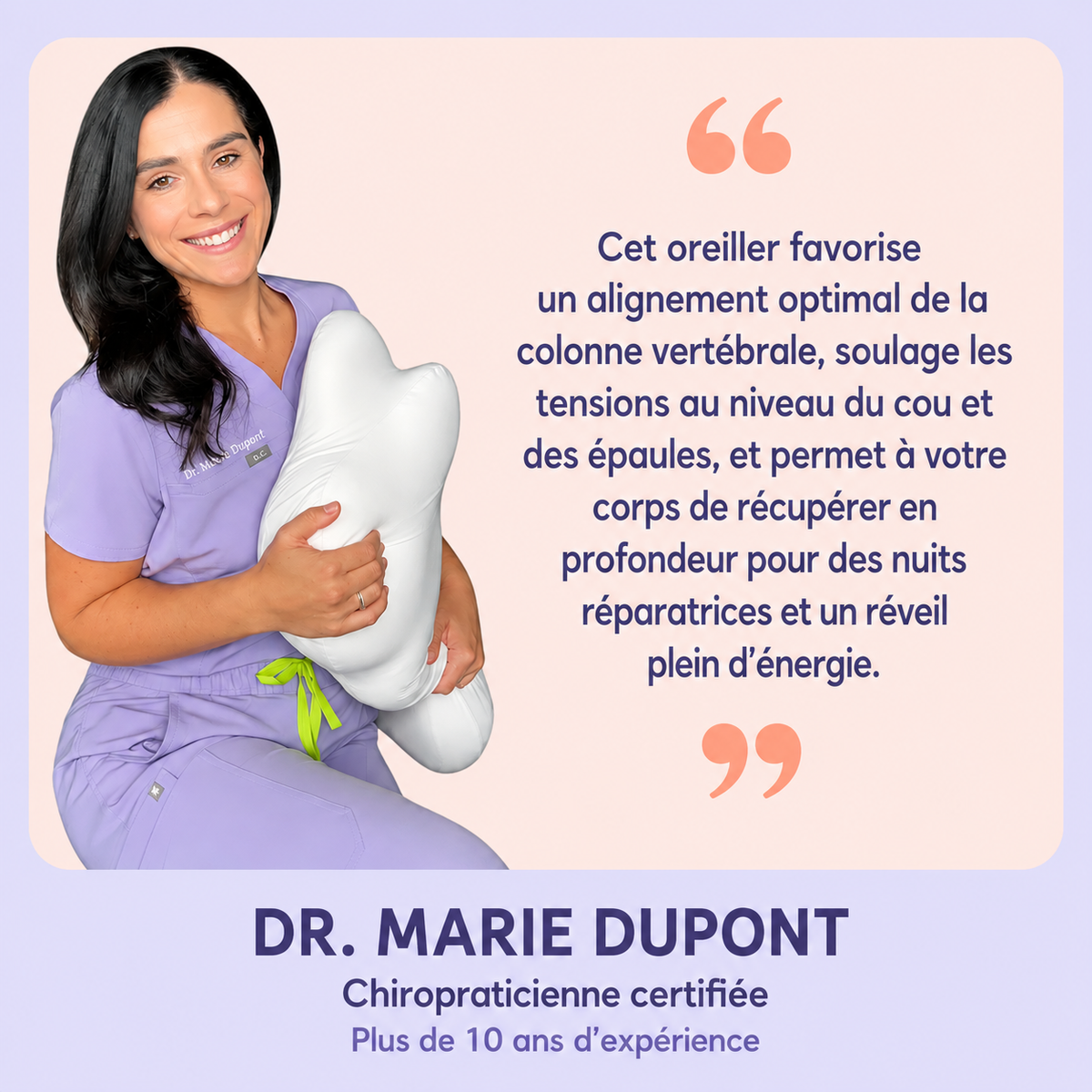Align — Oreiller ergonomique à mémoire de forme, photo 7