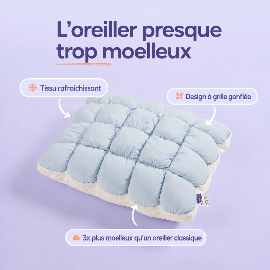 Nuage — Oreiller moelleux au toucher frais