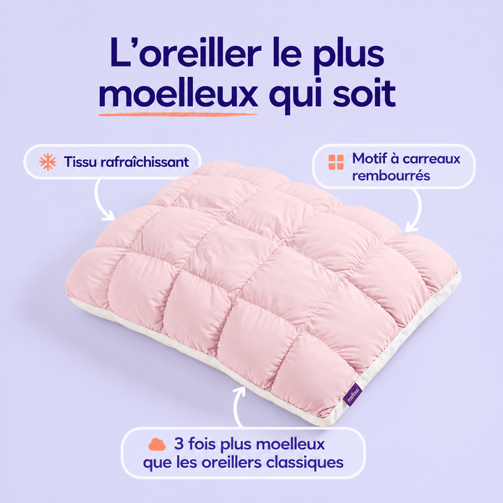 Voir l’oreiller Nuage Rose